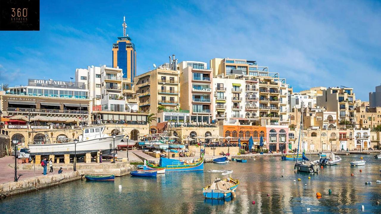 Centre Paceville Apt With Terrace, Bbq & Wifi By 360 Estates Saint Julian's Eksteriør bilde